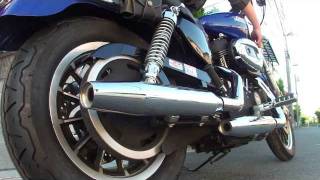 XL1200R Sportster Stock Exhaust Sound [upl. by Yelkao]