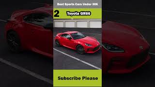 Top 5 Best Sports Cars Under 30K in 2024 [upl. by Irpac317]