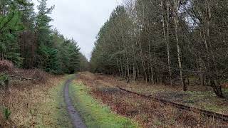 Ashington Colliery RailwayButterwell Line near Ashington  March 2024 [upl. by Llieno]