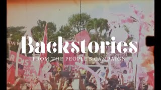 Backstories  Leni Para sa mga Volunteers [upl. by Vale]