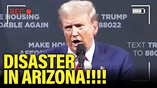 Trump Has FULL MELTDOWN at DISASTER AZ Speech [upl. by Abla393]