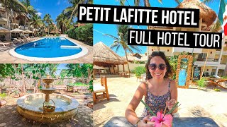 Petit Lafitte Hotel Tour  Playa del Carmen Mexico  Amazing Mexican Boutique Hotel [upl. by Ahsata]