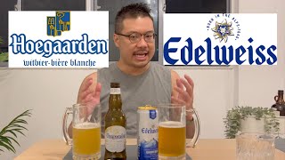 Hoegaarden vs Edelweiss  Honest Review [upl. by Nomelc564]