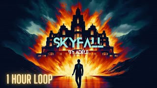 Skyfall  Adele  13x  1 Hour Loop  Best Loop Music [upl. by Anesusa]