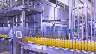 Krones PETAnlage mit Abfüll und Verpackungstechnik bei Vitaqua [upl. by Litsyrk]