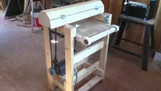 Homemade 18quot Drum Sander [upl. by Ilatan]