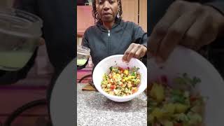 Mango Avocado Salsa Recipe [upl. by Narib]