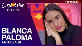 BLANCA PALOMA responde a ARITZ tras su polémica opinión y avanza detalles del BENIDORM FEST 2023 [upl. by Nnayecats]