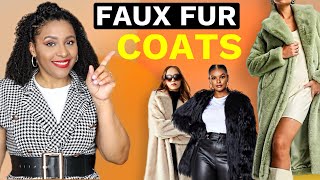 How to Style Faux Fur Coats for Winter  Mob Wife Aesthetic [upl. by Matless]