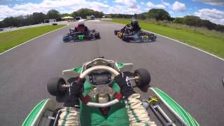 Bushnell Kart Racing Series  Highlights 125cc Tony Kart [upl. by Dorison]