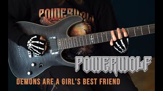 Powerwolf  Demons Are a Girls Best Friend  Guitar cover [upl. by Ynaffyt]