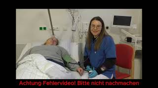 Fehlervideo Blutdruck messen [upl. by Tasha]