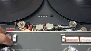 ReVox A77 Mk IV High Speed spring 1975 interior [upl. by Husha]