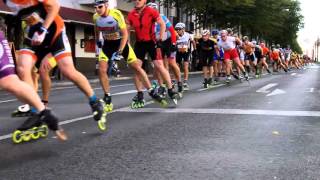 INVASION DER SKATER  Berlin Marathon 2016 [upl. by Anirhtak]