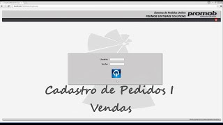 Promob ERP  Pedidos Online  Pedidos de Vendas [upl. by Yenffad]