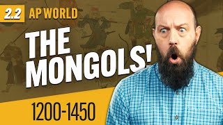 The MONGOL Empire Explained AP World History Review—Unit 2 Topic 2 [upl. by Elenaj423]