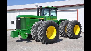 1988 John Deere 8850 with Kinze Repower From Iowa Sold on Auction Today 32023 [upl. by Henriques]