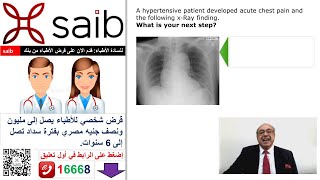 A case with Hypertension  Acute Chest Pain What is your Next Step [upl. by Airdnassac]