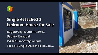 Single detached 2 bedroom House for Sale [upl. by Nelleoj]