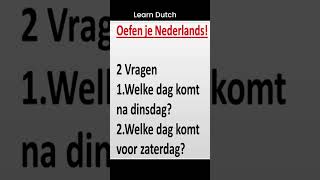 2 vragen nederlandsleren dutch [upl. by Saba]