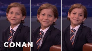 Jacob Tremblay Throws Punches at Oscars 2016  Live from the Red Carpet  E News [upl. by Adnalay566]