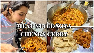 Meat Style Soya Chunks Curry  Diya Krishna  Ozy Talkies [upl. by Yam]