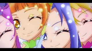 GLITTER FORCE DOKI DOKI END THEME 1 HOUR [upl. by Liggett]