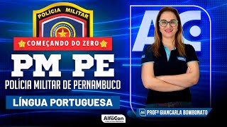 Concurso PM PE  Língua Portuguesa  Série de Exercícios  AlfaCon [upl. by Aicinet]