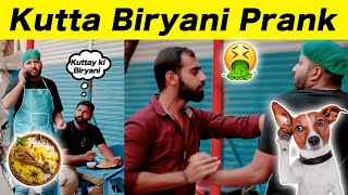 Kutta Biryani Prank  Sharik Shah Prank [upl. by Enilav]