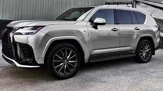 2022 Lexus LX570  interior and Exterior Details KING SUV [upl. by Anelhtac]