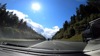 Driving from Görlitz Germany to Reutte Austria 4K [upl. by Aciret]