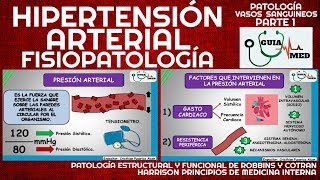 HIPERTENSIÓN ARTERIAL HARRRISON  GuiaMed [upl. by Norehc]