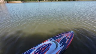 RC Prise de vitesse au GPS😲 Pack en 6s  🔥 lachtougne981 😉JPLK Traxxas Spartan SR  Amazing boat🤩 [upl. by Hoover]