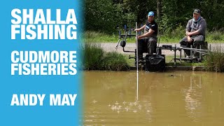 Shallow Fishing with Casters at Cudmore Fisheries  Andy May [upl. by Ahsilrak990]