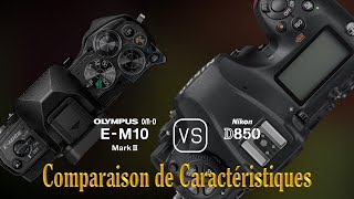 Olympus OMD EM10 Mark III vs Nikon D850 Une Comparaison de Caractéristiques [upl. by Rawden753]