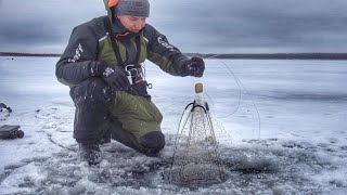 ПОСТАВИЛ ХАПУГУ НА ПЕРВОМ ЛЬДУ ЗДЕСЬ ТОННЫ РЫБЫ Первый лед 202425 Зимняя рыбалка [upl. by Tizes]