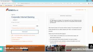 Bulk payment in ICICI Bank [upl. by Della]