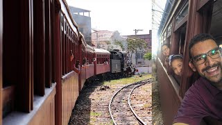 MINHA PRIMEIRA VIAGEM DE TREM DE SÃƒO JOÃƒO DEL REY A TIRADENTES [upl. by Solohcin]