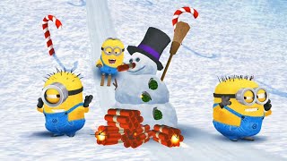 Minions Rush Gameplay Funny Mini Movies  Minions Christmas 2022 [upl. by Ecnahoy]