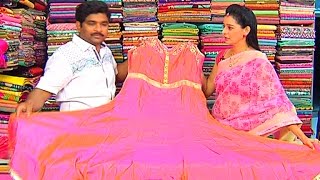 Dupioni Silk Long Frock Dress  New Arrivals  Vanitha TV [upl. by Seravaj]