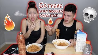 EXTREME SPICY RAMEN NOODLE CHALLENGE  GONE WRONG [upl. by Kawasaki]