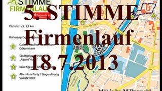 5 Stimme Firmenlauf Heilbronn 2013 [upl. by Tallia]