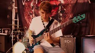 Unprocessed  I Wish I Wasnt  Official Bass Playthrough OneShot at Soundcheck [upl. by Quinton736]