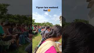 vignan Lara weekend fest celebrationviralshorts vignan Lara guntur [upl. by Purington]