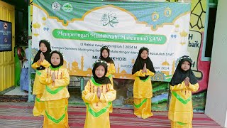 Rindu Muhammad ku tarian kreasi kelas 1 tarianak tariislami [upl. by Mun657]