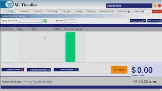 SOFTWARE Punto de VENTA AVenta 20  Sistema de ventas primeros pasos [upl. by Loseff]