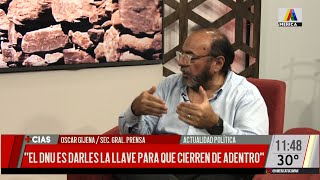 Oscar Gijena Sec gral de prensa quotEste DNU es la llave para que cierren desde adentroquot [upl. by Emorej]