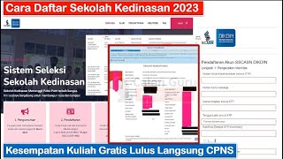 TUTORIAL LENGKAP CARA BUAT AKUN SSCASN SEKOLAH KEDINASAN 2023 dan CARA DAFTAR SEKOLAH KEDINASAN 2023 [upl. by Rosenblum]