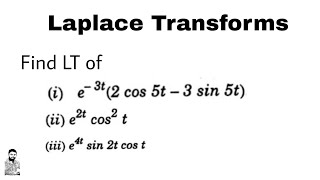 4 Laplace Transforms  Problem1  Complete Concept [upl. by Notnroht522]