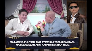 Sen Ruben Padilla may ibinunyag patungkol sa Federalism [upl. by Airad217]